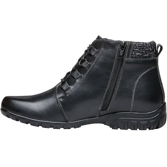 Propét Women's Delaney Ankle Bootie in Black, Size 8.5 Wide US - Picture 5 of 5
